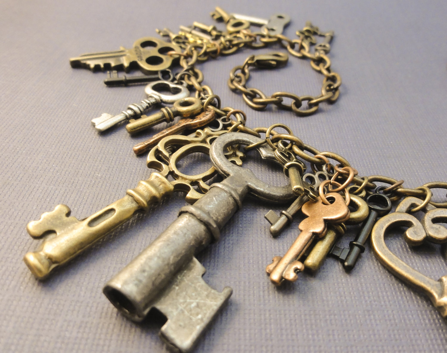 Many Keys necklace